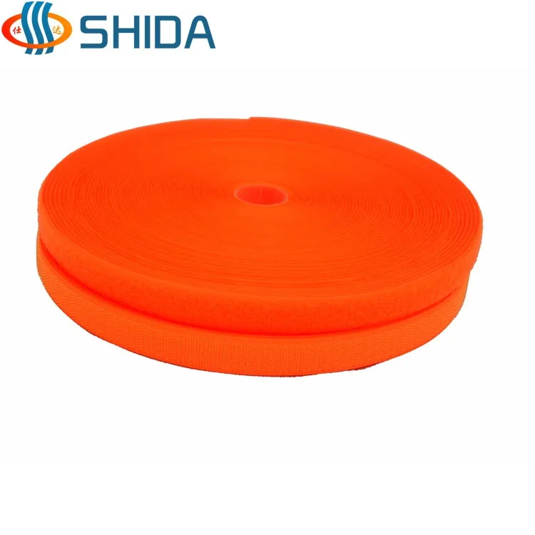 Лента для застежки липучки нейлоновые кабельные стяжки ширина 3/4 дюйма 25 метров