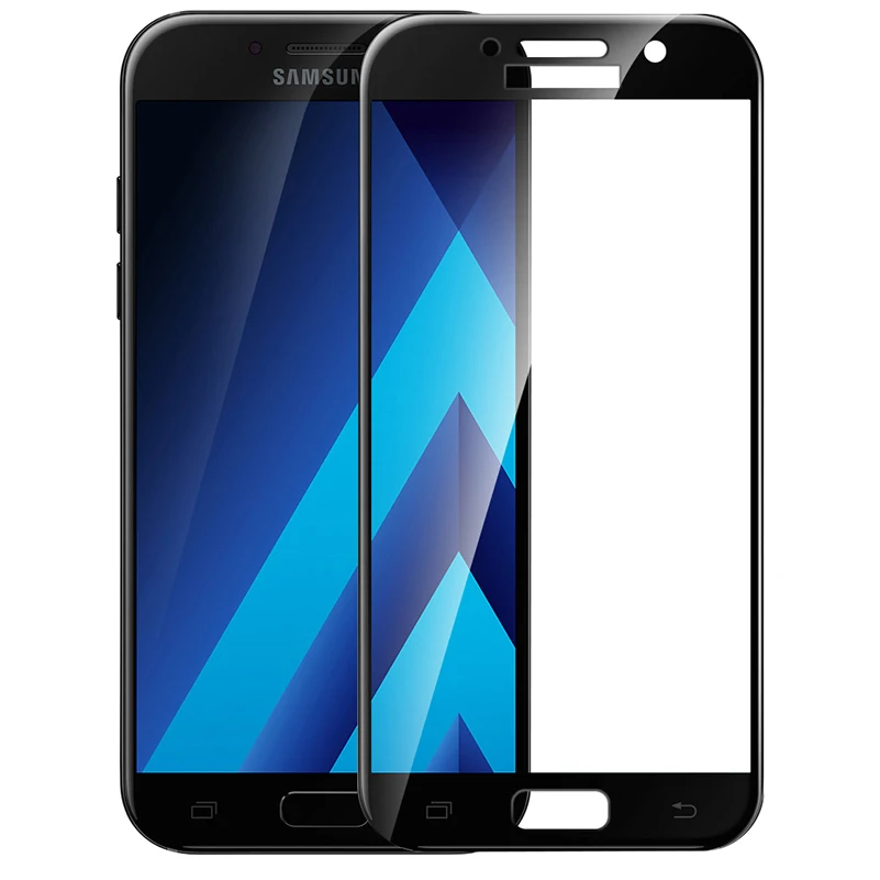 3D с закругленными углами и полным Экран покрытие закаленное Стекло для Samsung Galaxy A5 a520f A3 A320F A7 A720 Экран защитная пленка