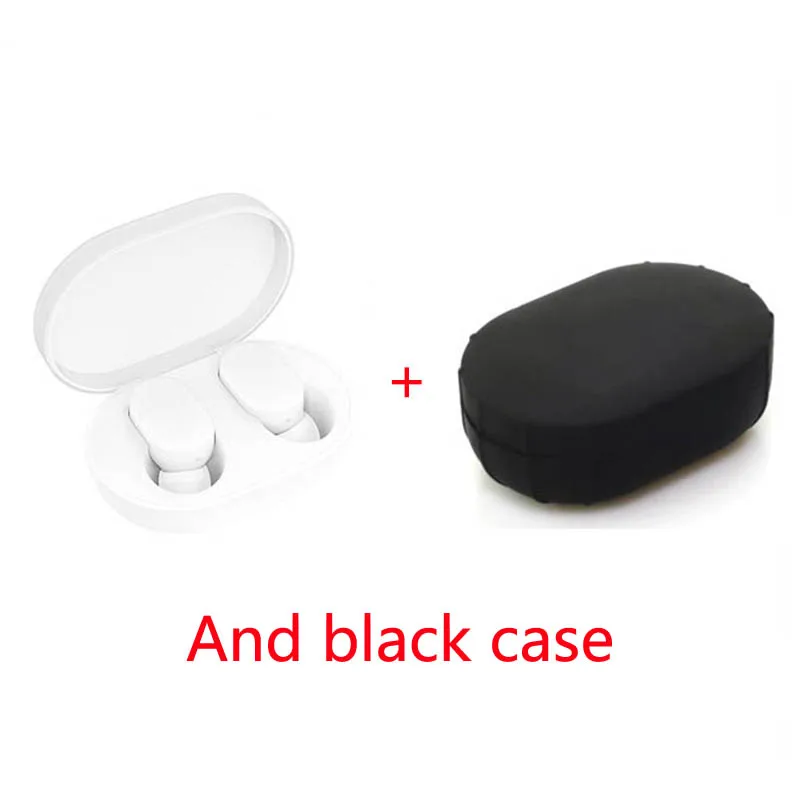 Оригинальная bluetooth-гарнитура xiaomi AirDots, простые раздельные наушники для прослушивания музыки и звонков, коробка для зарядки Bluetooth 5,0 redmi Airdots - Цвет: xiaomi AirDots