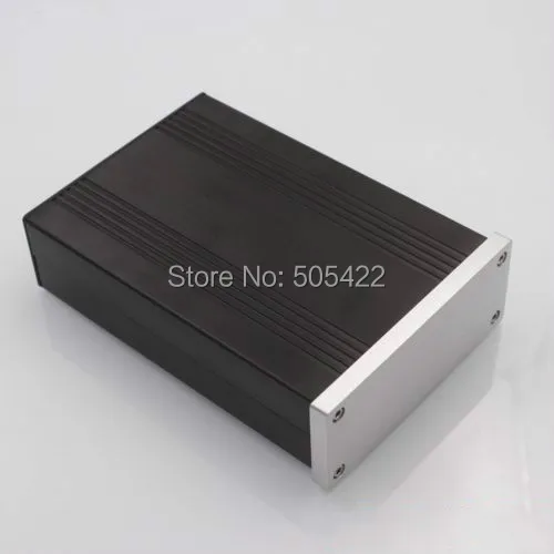 Чёрный полностью алюминиевый мини усилитель звука 106*40*150 мм|headphone case|headphone box casecase
