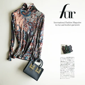 Рубашка с высоким воротником из чистой шерсти, ультратонкий шерстяной двойной облегающий свитер с длинным рукавом для девушек на зиму