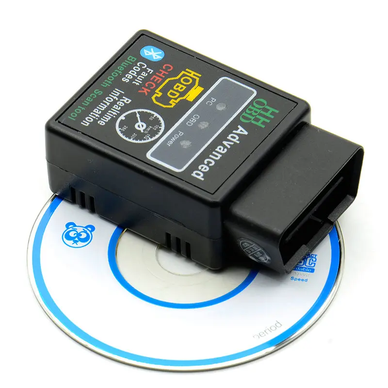 ELM 327 OBD 2 автоматический диагностический инструмент Bluetooth 3,0 интерфейс Mini ELM327 V2.1 OBD2 работает на Android Torque/PC v 2,1 адаптер BT