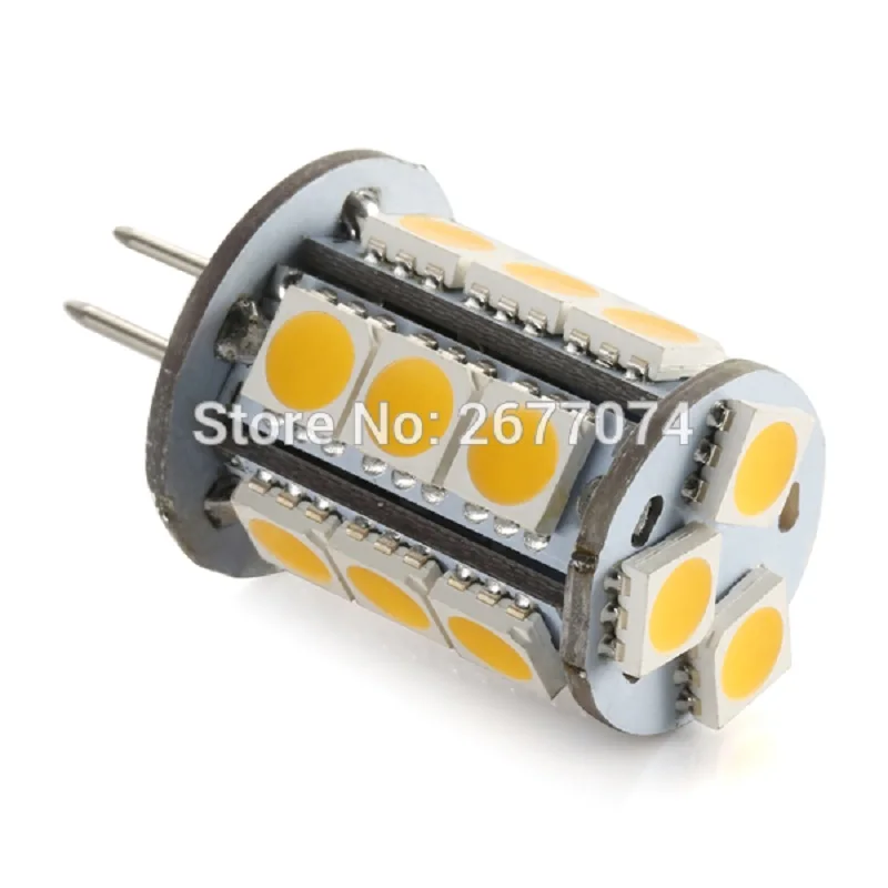 

1 шт., светодиодная настольная лампа G4 18SMD 2,5 Epistar 5050 лм, 12 В