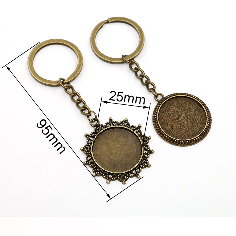 Винтажный брелок с мандалой ручная работа художественное изображение