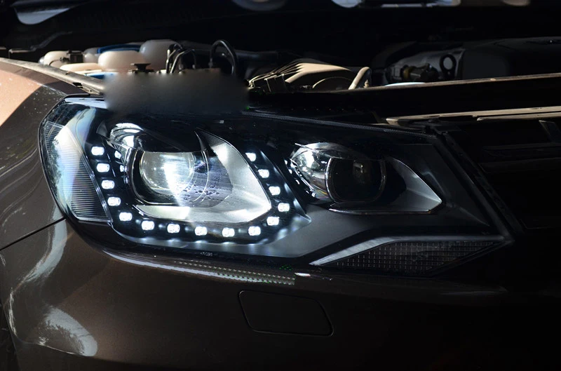 HID, 2011~, автомобильный Стайлинг для Touareg фар, sharan, Golf7, routan, saviro, polo, passat, magotan, Touareg Головной фонарь