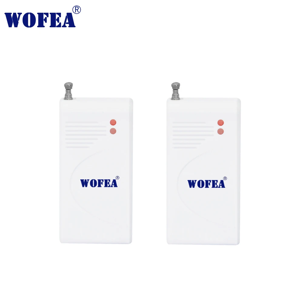 Wofear 2 шт./лот Беспроводной сенсор вибраций ударный детектор обрыва стекло сенсор детектор