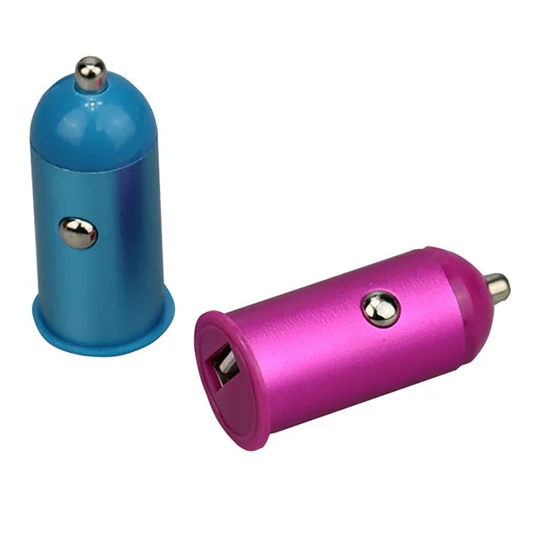 

Cylindrical Cylinder style 2.1 A Mini Car Charger for iphone 8 7 6 iphone 5S 5C 5G 4GS 4G 3GS for ipad 2/3/4/mini 500 pcs/lot