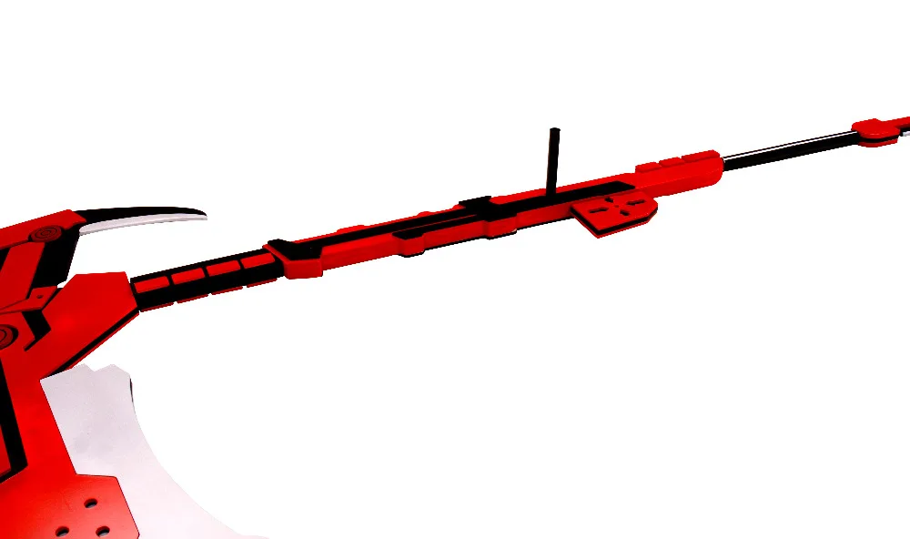 Косплей RWBY Рубиновая Роза оружие Crescent Rose Scythe