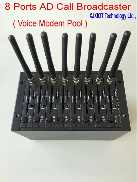 Xjx Новый Wavecom q2303 Simbank 8 портов gsm usb кабель модем пул мульти sim|modem pool|cable modemwavecom |