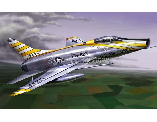 Trumpeter 1/72 01649 F-100D Супер Sabre сборочные модели наборы строительные Весы Модель