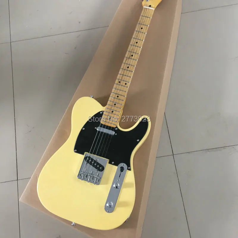 Темно Молоко Желтый TL электрогитара может быть в соответствии с требованиями