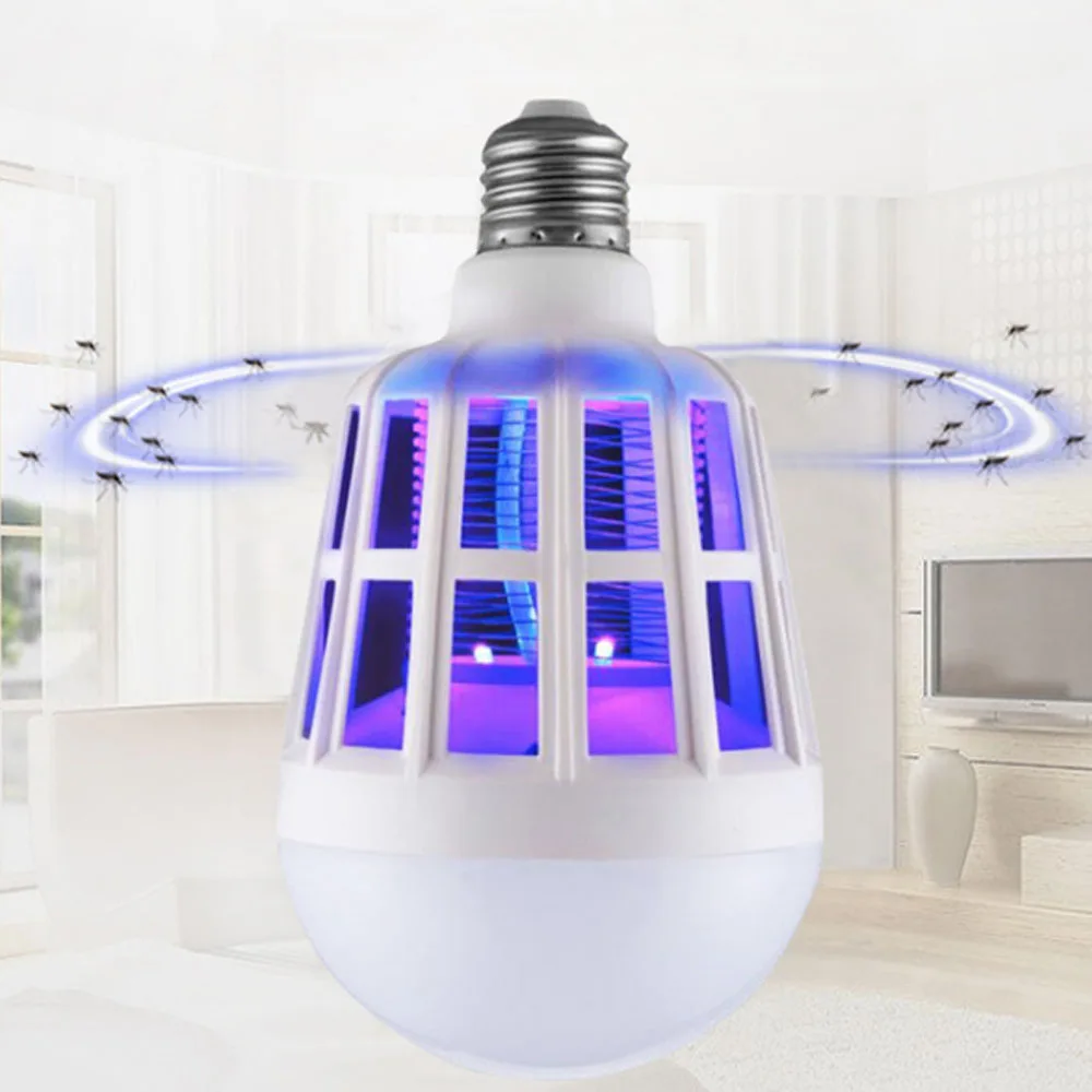 GUGI Mosquito Killer Lamp 2 в 1 светодиодный светильник электрическая ловушка 220 В 110 15 Вт E27