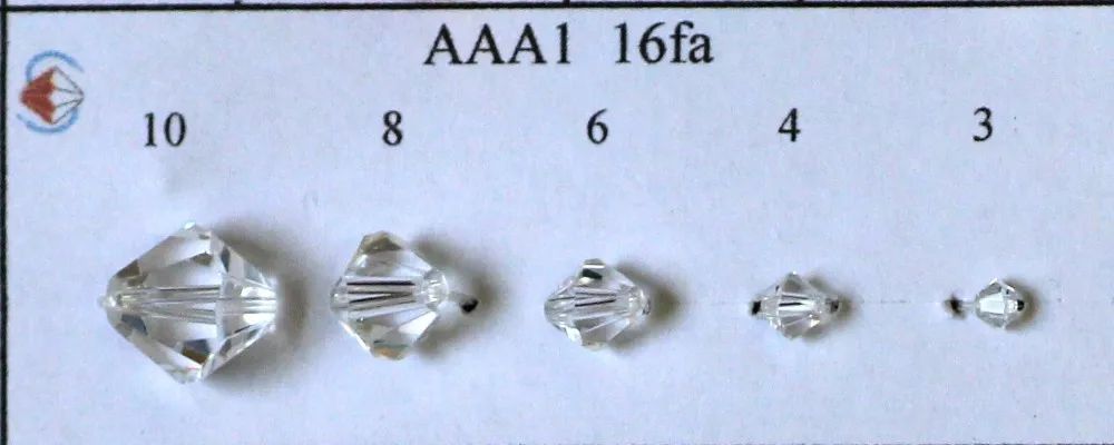 AAA1 хрустальные биконусные бусины 5301 4 мм 5 мм 6 мм 8 мм 10 мм свободные биконусные хрустальные бусины для изготовления модных украшений