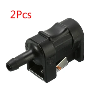 Соединитель топливного бака для лодочного двигателя мама, 6 мм, 2 шт.