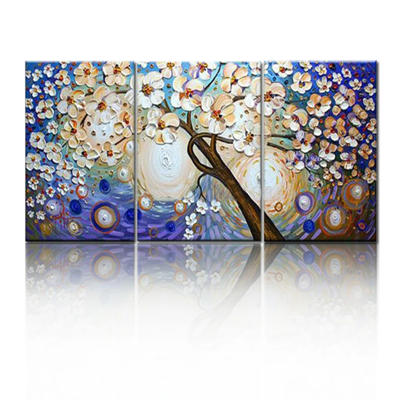 Lucky Tree современная абстрактная картина маслом домашний декор настенное