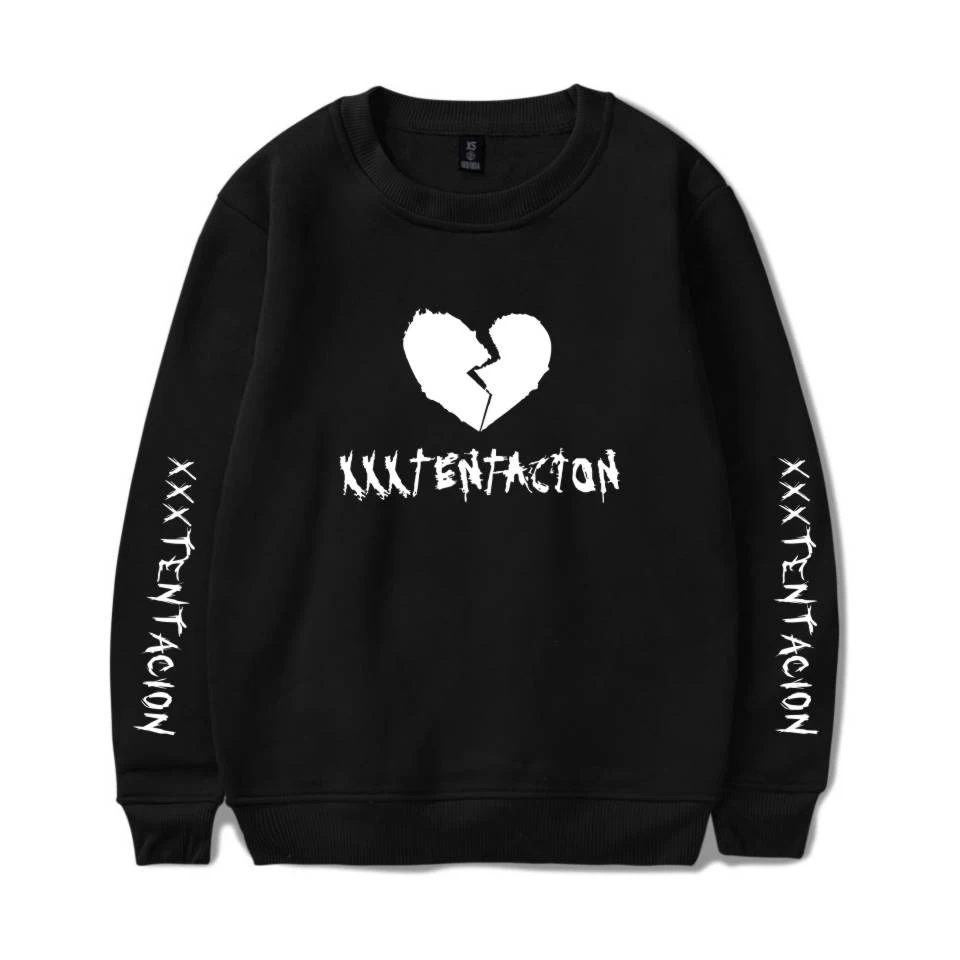 Новинка 2018 Прямая поставка толстовки Xxxtentacion для мужчин и женщин свитшот с