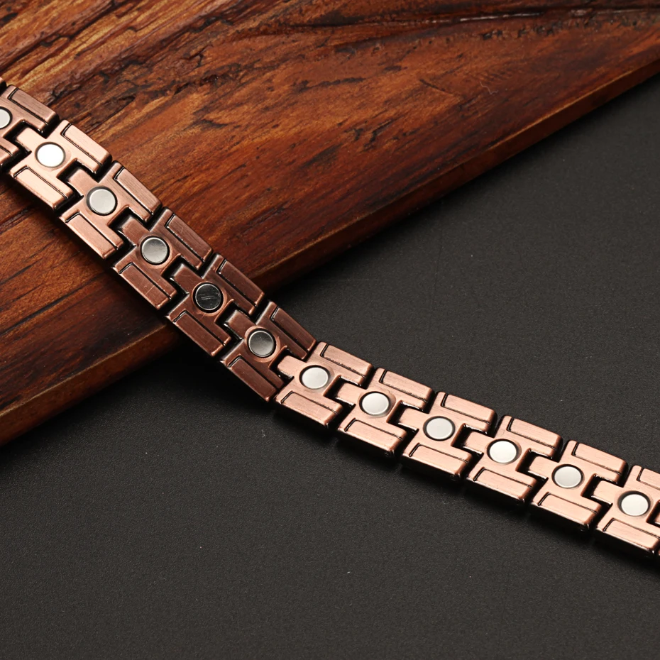 Популярный здоровый медный магнитный браслет WelMag 2019 для мужчин магнитные