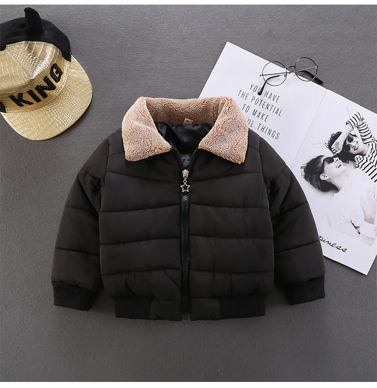 Fashion Autumn Winter Jacket for Boys Children Kids Warm Outerwear Coat Boy Clothes 2-7 Year Baby |
