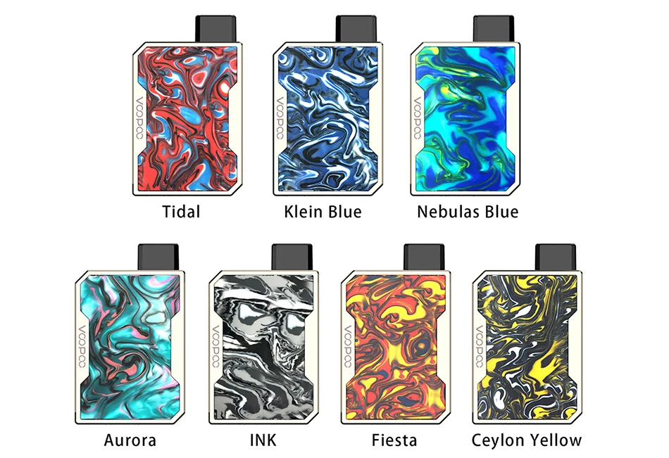 Обновленная версия! VOOPOO DRAG Nano Pod Комплект с аккумулятором 750 мАч и картриджем 1,0 мл DRAG Nano Pod электронная сигарета Vape Kit VS Drag Mini/Drag 2