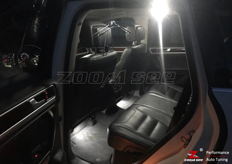23 шт. X canbus Ошибка бесплатно для Volkswagen для Touareg II 7P 7P5 7P6 светодиодный купольный светильник для интерьера(2010