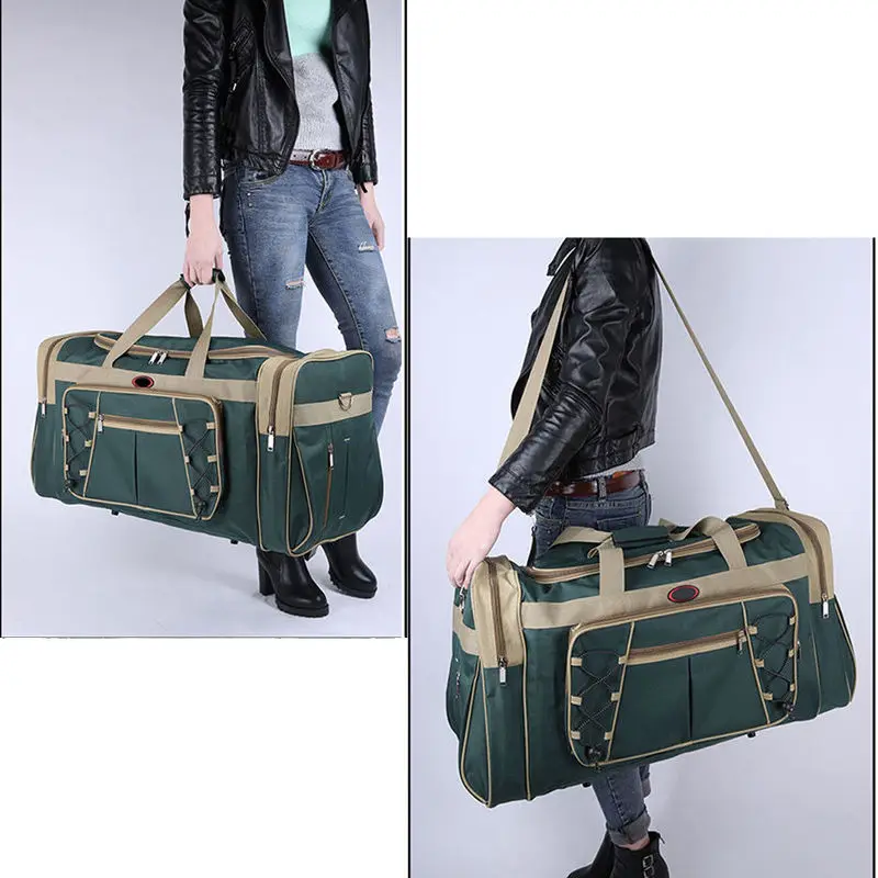 Waterproof Men Travel Bags Carry on Luggage Fitness Duffel Portable Travel Large Weekend Bag Crossbody Handbag