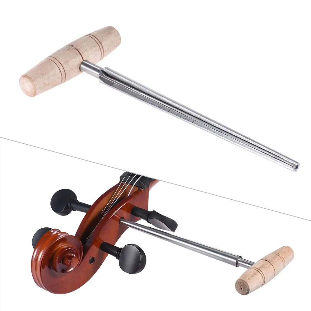 

Расширитель отверстий для виолончели 1:28 конус с деревянной ручкой для 3/4 4/4 инструмент для виолончели