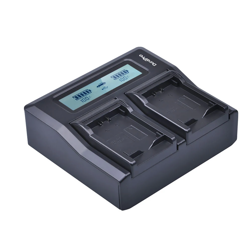 Аккумулятор DuraPro 2 шт. для sony NP-FV100 NPFV100 FV100 3900 мАч+ ЖК Qucik зарядное устройство для камеры sony SR10E SR11E SR12E SR42E SR45