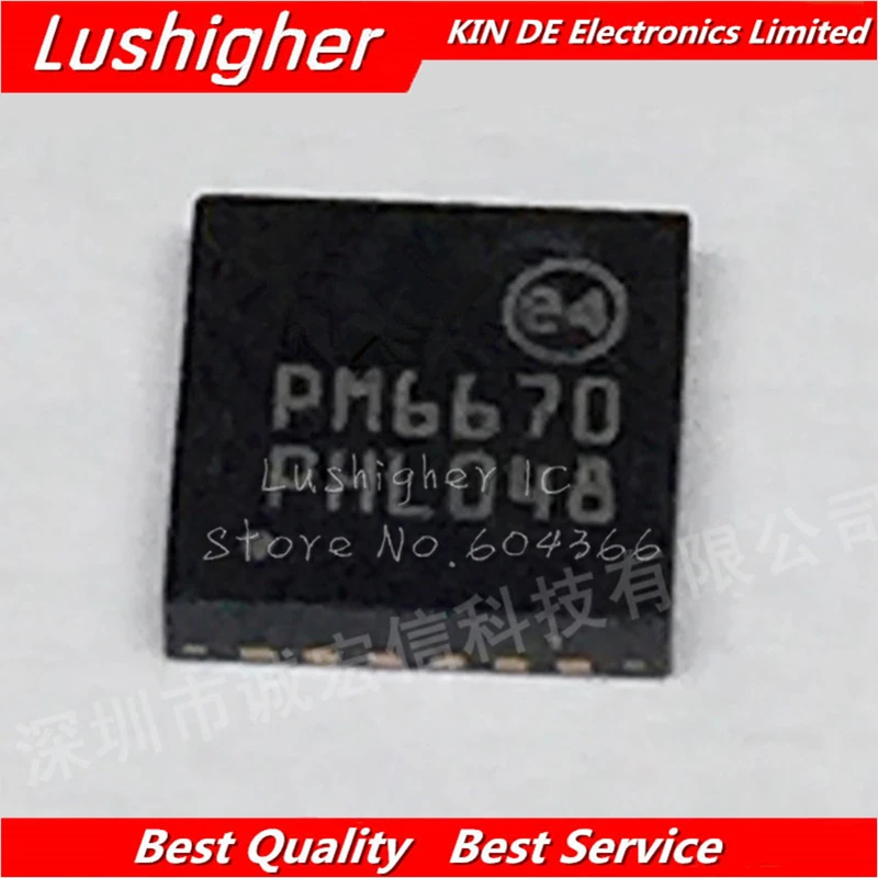 

10 шт. PM6670STR PM6670S QFN PM6670