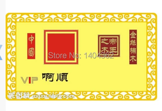golden  Metal Business Card printing Visit Card,Double-side, square corner metal card free designing