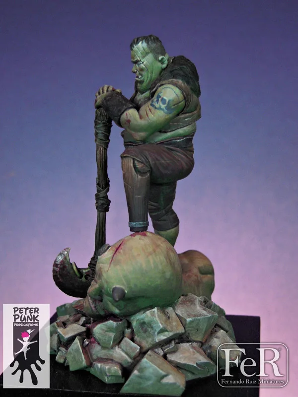 1/32 набор из смолы рисунок GK Corpachon's Grand Day Science fiction subject без покрытия цвета|resin