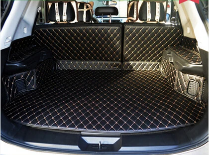 

High quality! Special car trunk mats for Nissan X-trail 5 seats 2020 waterproof cargo liner boot carpets for Xtrail 2019-2014