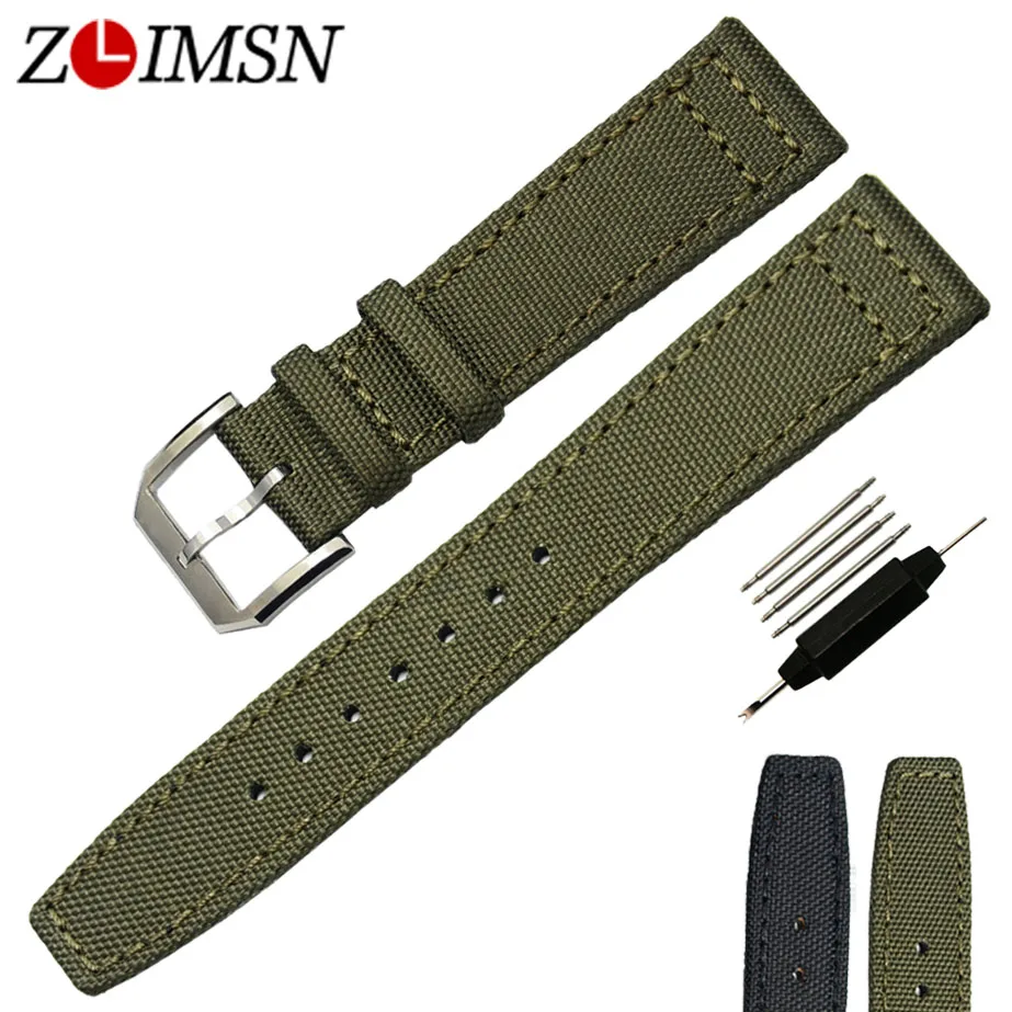 Ремешок ZLIMSN для мужских и женских наручных часов сменный Браслет со стальной