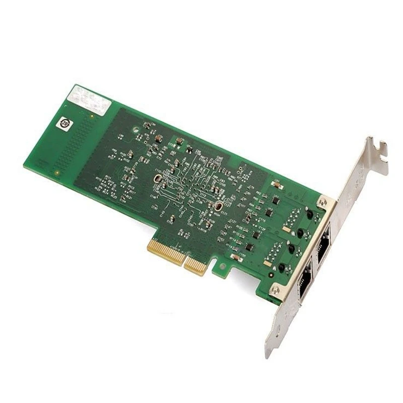 Двухпортовая сетевая карта Pci-E X4 Gigabit Ethernet 10/100/1000 Мбит/с Lan адаптер контроллер