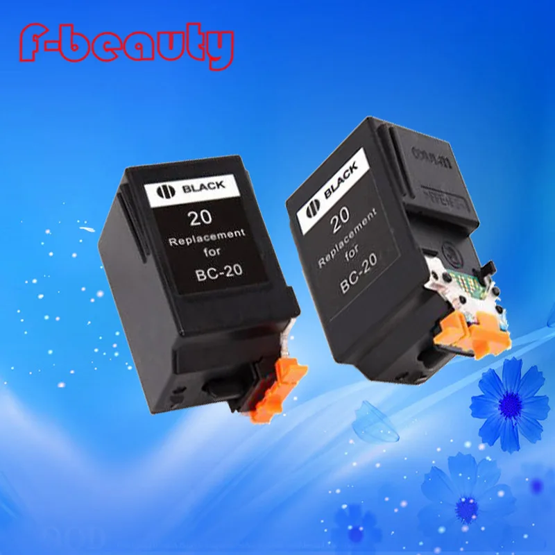 Сменный чернильный картридж совместимый для Canon BJC 4550 5000 5500 4650 2100SP черный BC 20|refill hp