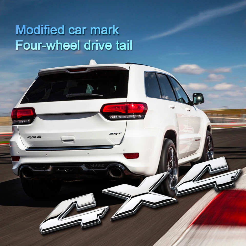 Модификация автомобильной личности наклейки ABS 4x4 для внедорожника телефон с