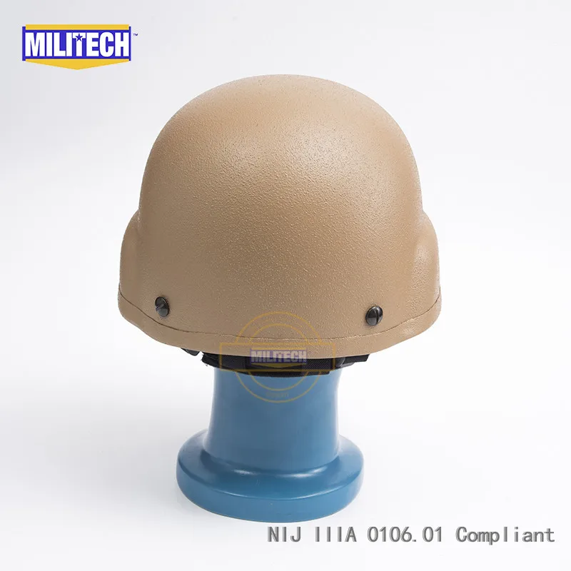 Пуленепробиваемый шлем MILITECH CB NIJ IIIA 3A MICH Арамид ACH баллистический