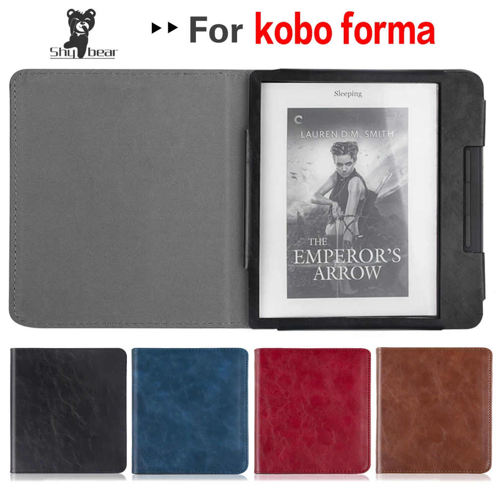 Чехол из искусственной кожи для 2018 Kobo Forma 8 дюймов e ридер качественный чехол