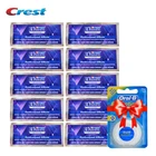 Новый 3D Белый Роскошный профессиональный эффект Whitestrips OralB эфирные зубные нити подарок оригинальные отбеливание зубов полоски Бесплатная доставка