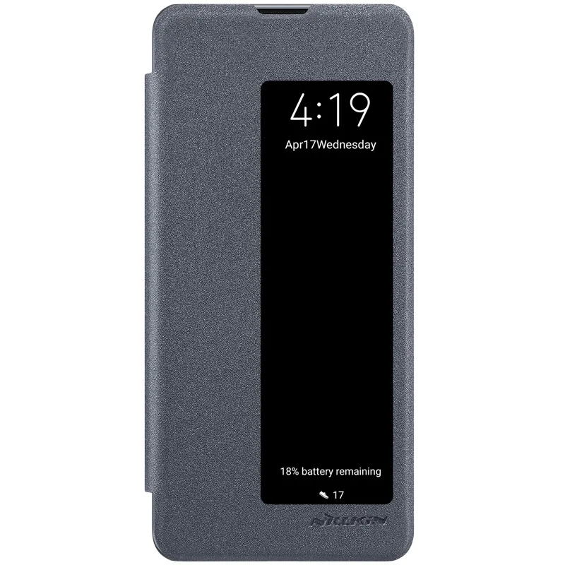 Grey P30 Pro Чехол для huawei P30 Pro чехол NILLKIN роскошный Флип кожаный чехол s для huawei P30 Pro задняя крышка чехол для телефона Nilkin - Цвет: Grey