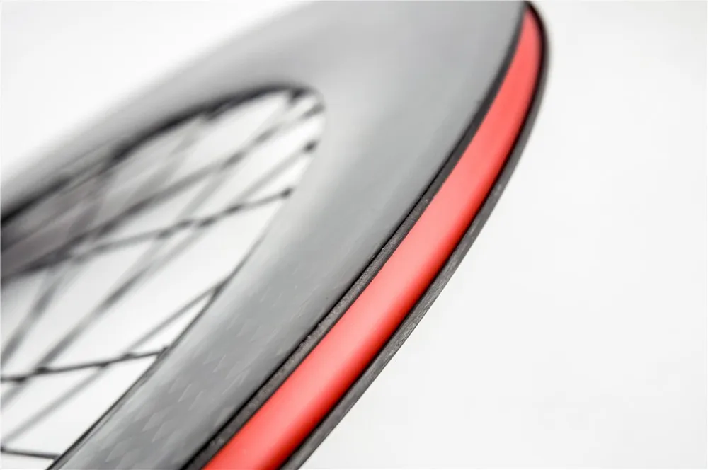 88 мм clincher carbon wheelset fixed gear Карбон китайские карбоновые колеса из углеродного волокна