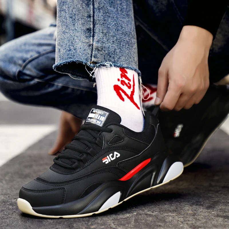 2019 Hot High Top Men Casual Shoes Fashion Sneakers outdoor walk Man Thick bottom chaussure homme sapato masculino | Обувь