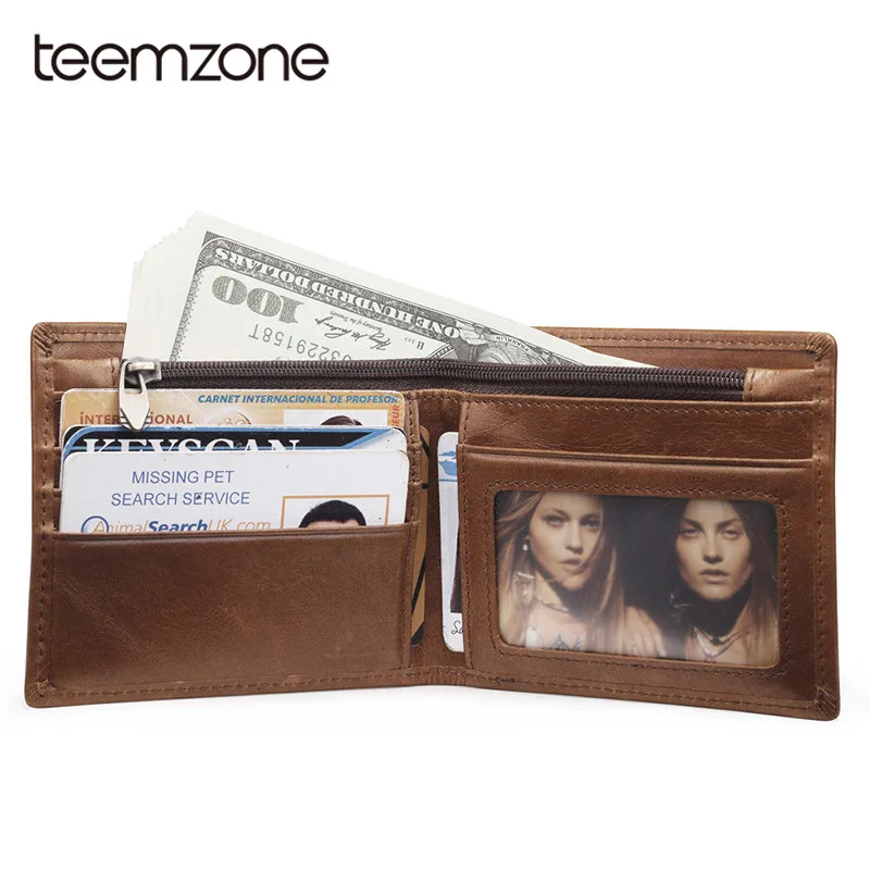 Teemzone 2017 новые мужские кошельки s кошелек тонкие Деньги Кошельки новый дизайн