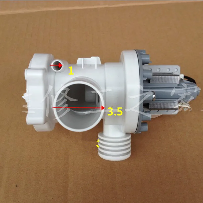 Стиральной машины дренажный насос мотор для PSB-1 XQG52-D808 Q718 Q818 B20-6A части стиральной |