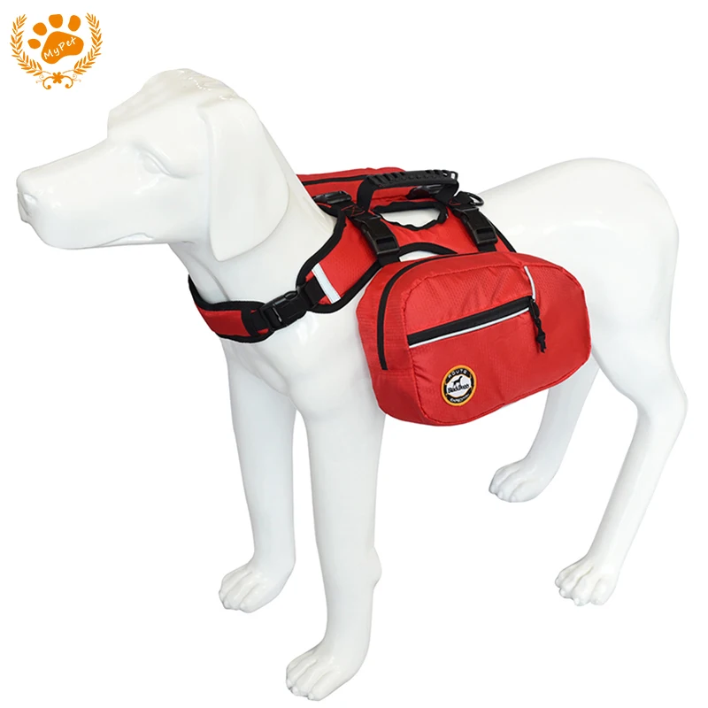 Мой Питомец 2 in1 Открытый домашние жгут светоотражающий собака рюкзак аксессуары