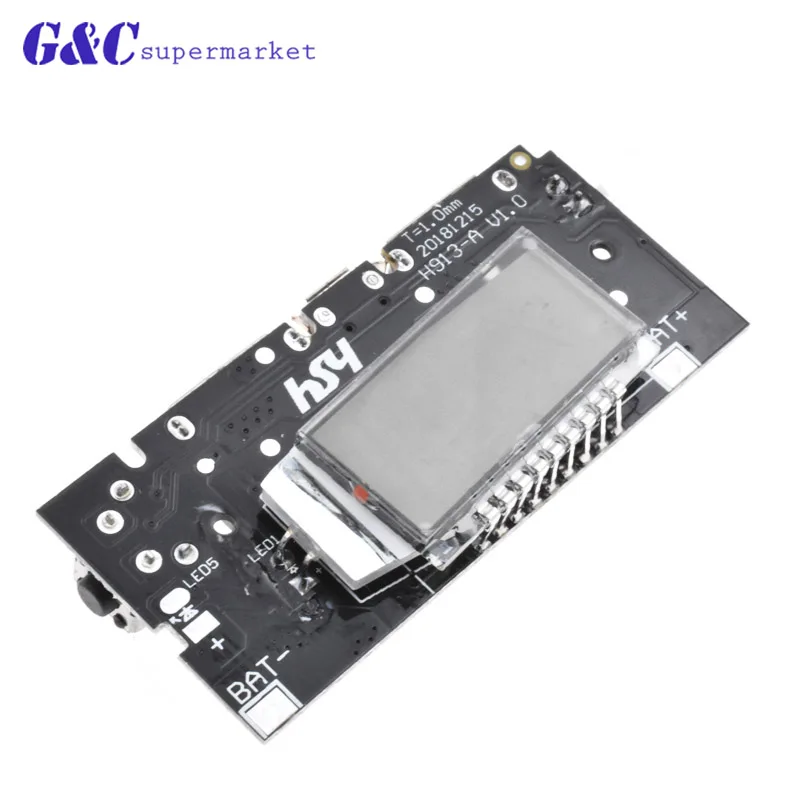Двойной USB 5 V 1A 2.1A мобильный Банк питания 18650 зарядное устройство PCB модуль