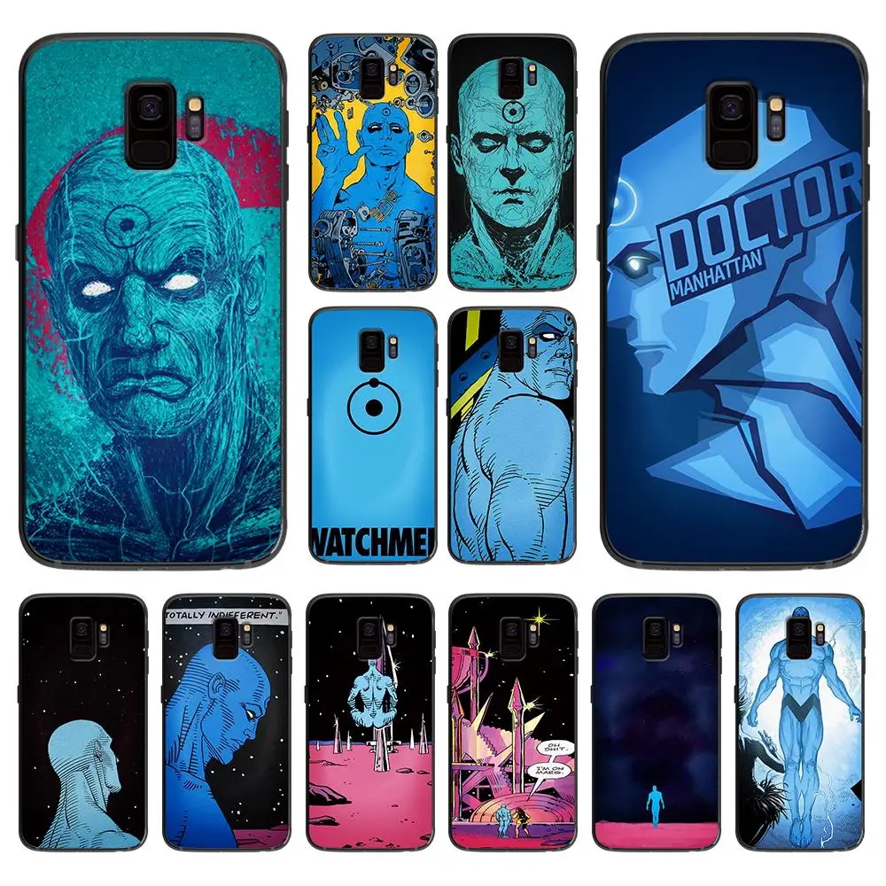 Watchmen Doctor Manhattan мягкий чехол для телефона Samsung Galaxy S6 S7 S8 S9 S10e Plus Note 8 9