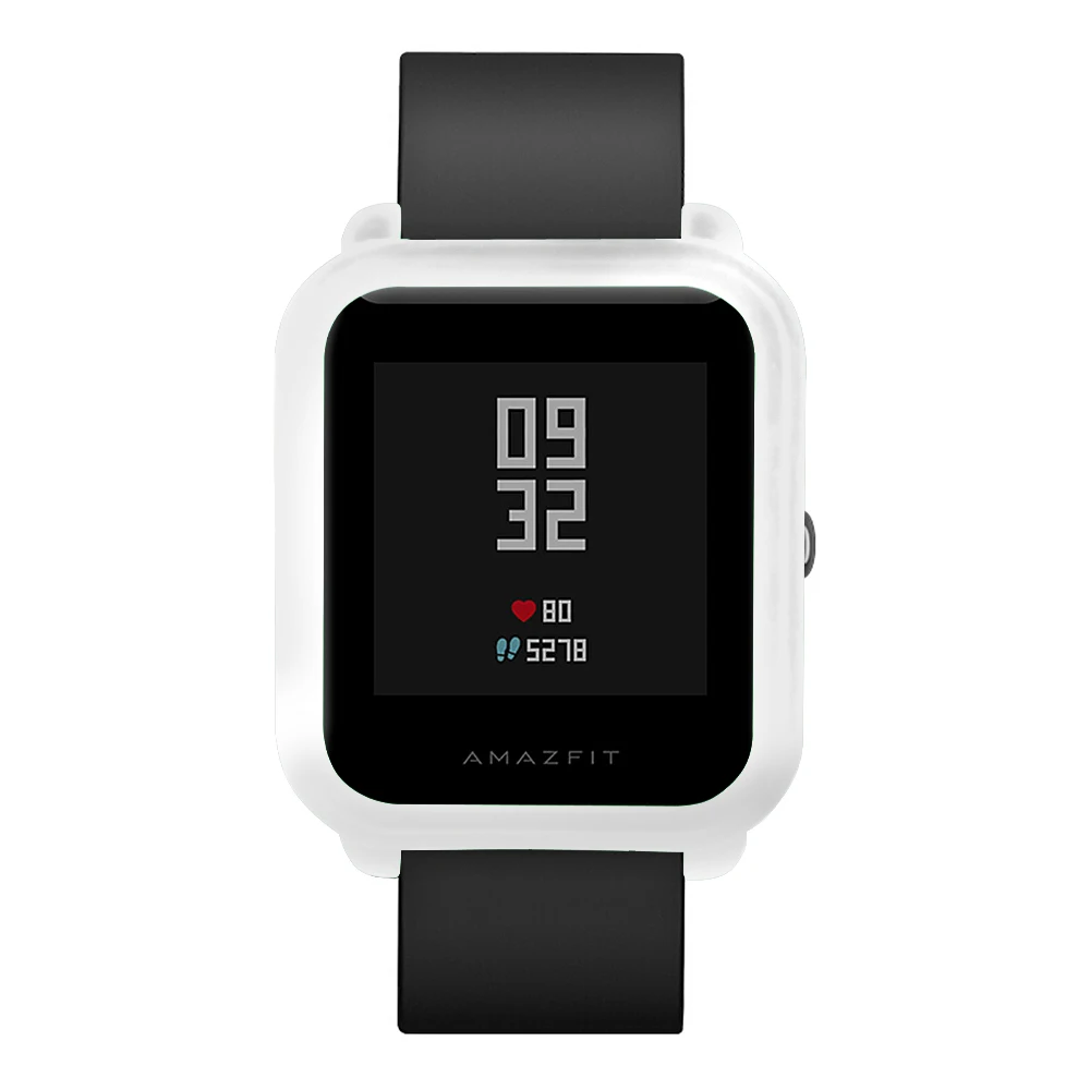 Мягкий защитный силиконовый чехол для Huami Amazfit Bip Молодежные часы силиконовый чехол