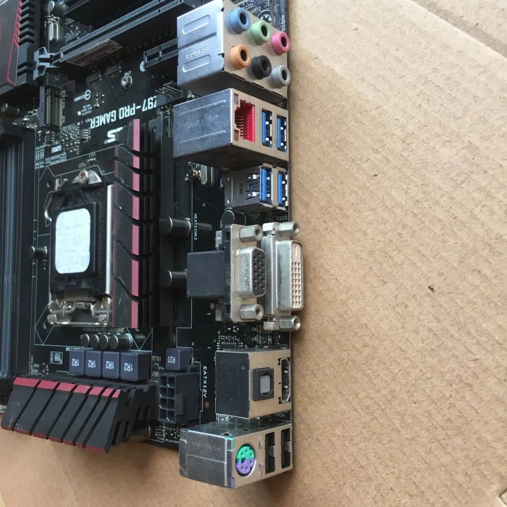 Asus Z97-PRO геймер рабочего Материнская плата разъем LGA 1150 i7 i5 i3 DDR3 32G USB3.0 Z97 рабочего Материнская плата