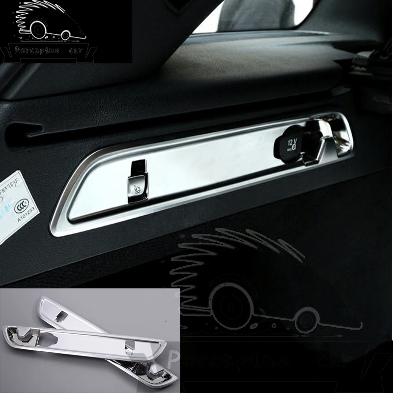 

ABS Chrome plated Trunk Seat adjustment switch sticker for Mercedes GLC GLC200 260 300