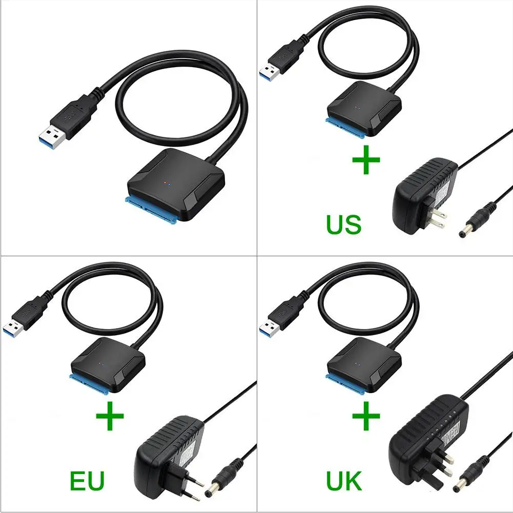 USB 3 0 к Sata адаптер конвертер Кабель USB3.0 кабель для Samsung WD 2 5 HDD SSD | Компьютеры и офис